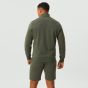Björn Borg Centre Fleece Pullover Half Zip - Olive Green