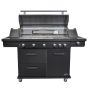 Boretti Imperatore Nero 5B Gas Barbecue