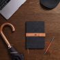 Personalised Bosler Recycled Paper Notebook - Black