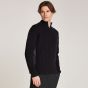 Calvin Klein Ribbed Half Zip Pullover - Black
