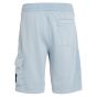 Calvin Klein Logo Badge Washed Jogging Short - Light Blue