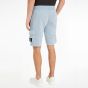 Calvin Klein Logo Badge Washed Jogging Short - Light Blue