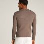Calvin Klein Ribbed Pullover - Brown