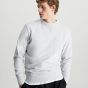 Calvin Klein Logo Badge Sweatshirt - Light Grey