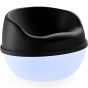 Valiente Canapé Club Semi LED - Noir