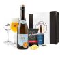 Dame Jeanne Champagne Beer Apéro Box With Personalised Glasses