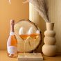 French Bloom 'Le Rosé' Alkoholfreies Schaumwein-Set