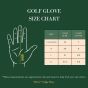 Modest Vintage Player Pro Houndstooth Cabretta Leather R/H Golf Gloves - Green / Cream