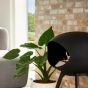 Le Feu Bio Fireplace Ground Wood Low - Black Legs
