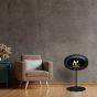 Le Feu Bio Fireplace Ground Steel Low - Black