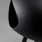 Le Feu Bio Fireplace Ground Steel Low - Black