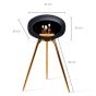 Le Feu Bio Fireplace Ground High - Rosé Gold