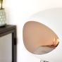 Le Feu Bio Fireplace White Ground Wood High - Soaptreated Oak