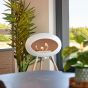 Le Feu Bio Fireplace White Ground Wood High - Soaptreated Oak