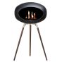 Le Feu Cheminée Bio Ground Wood High - Chêne Fumé

