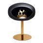 Le Feu Bio Fireplace Ground Steel Low - Rosé Gold