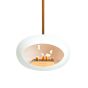 Le Feu Cheminée Bio Blanc Sky 120 - Pôle Or Rosé