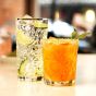Hobstar Longdrink Glas Met Gouden Rand