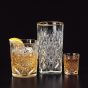 Hobstar Longdrink Glas Met Gouden Rand