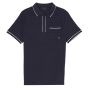 Michael Kors Gestreiftes Polo - Marine