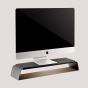 NOOE Soar Monitor Stand - Black Oak