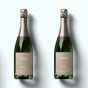 Personlig champagne-duo