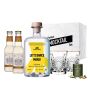 Personalised Non-Alcoholic Gin & Ginger Beer Cocktail Set