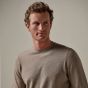 Profuomo Luxury Basic Pullover - Beige