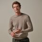 Profuomo Luxury Basic Pullover - Beige