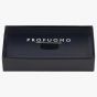 Profuomo Silk Woven Bowtie - Navy