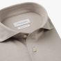 Profuomo Japanese Knitted Shirt - Beige