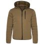 Profuomo wendbare Bomberjacke aus Ecodown - Taupe

