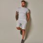 Profuomo Sweatpant Shorts - Grau