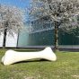 Qeeboo Bonos Bench Outdoor White