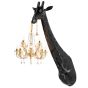 Qeeboo Giraffe In Love Wall Lamp - Black