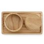 Personalised Retro Ashwood Salt & Pepper Set
