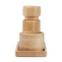 Personalised Retro Ashwood Salt & Pepper Set