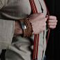 Steel & Barnett bonacci bracelet camel