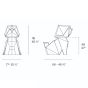 Vondom Origami Inu - Bruin