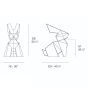Vondom Origami Usagi - Crème
