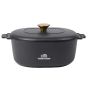 Personalisierte Monte Heritage Cocotte 4 Liter - Schwarz
