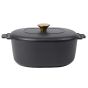 Personalisierte Monte Heritage Cocotte 4 Liter - Schwarz