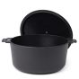 Monte Heritage Cocotte 5,5 Liter - Schwarz