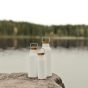 Personalised Ciro Recycled Vacuum Bottle 800ml - White