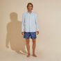 Vilebrequin Linen Shirt - Light Blue