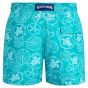 Vilebrequin Father & Son Swim Shorts Turtles - Light Blue