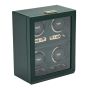 WOLF British Racing 4 Piece Watch Winder - Grøn