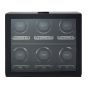 WOLF British Racing 6 Piece Watch Winder - Zwart
