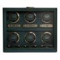 WOLF British Racing 6 Piece Watch Winder - Groen