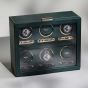 WOLF British Racing 6 Piece Watch Winder - Groen